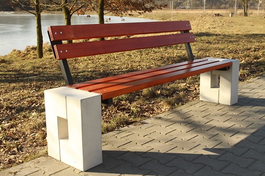 ławka betonowa